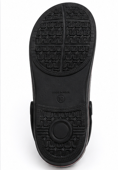 Aqualite Neo 151 — Men's Black Sporty Clogs