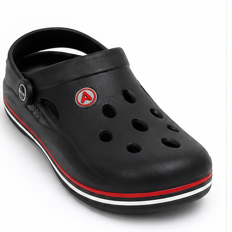 Aqualite Neo 151 — Men's Black Sporty Clogs