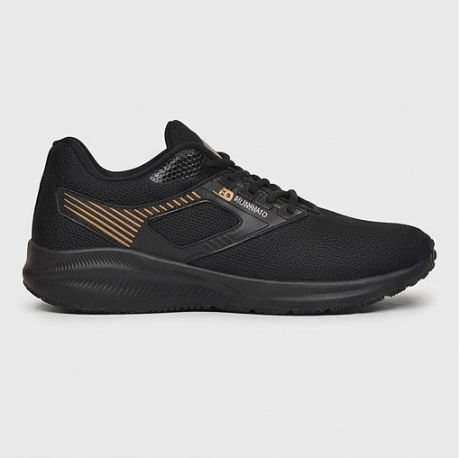 Force 10 By Liberty Black Sports Running Shoes For Men (AVENGE)