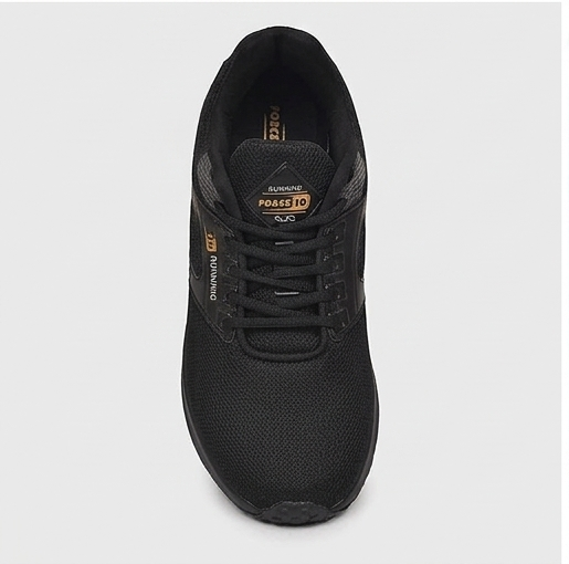 Force 10 By Liberty Black Sports Running Shoes For Men (AVENGE)